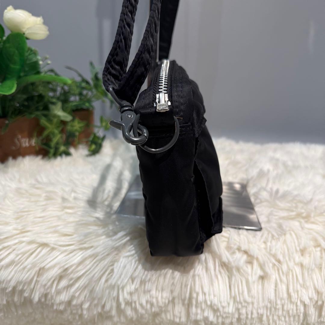 レア【極美品】 PORTER ポーター　タンカー ミニショルダーバッグ ブラック