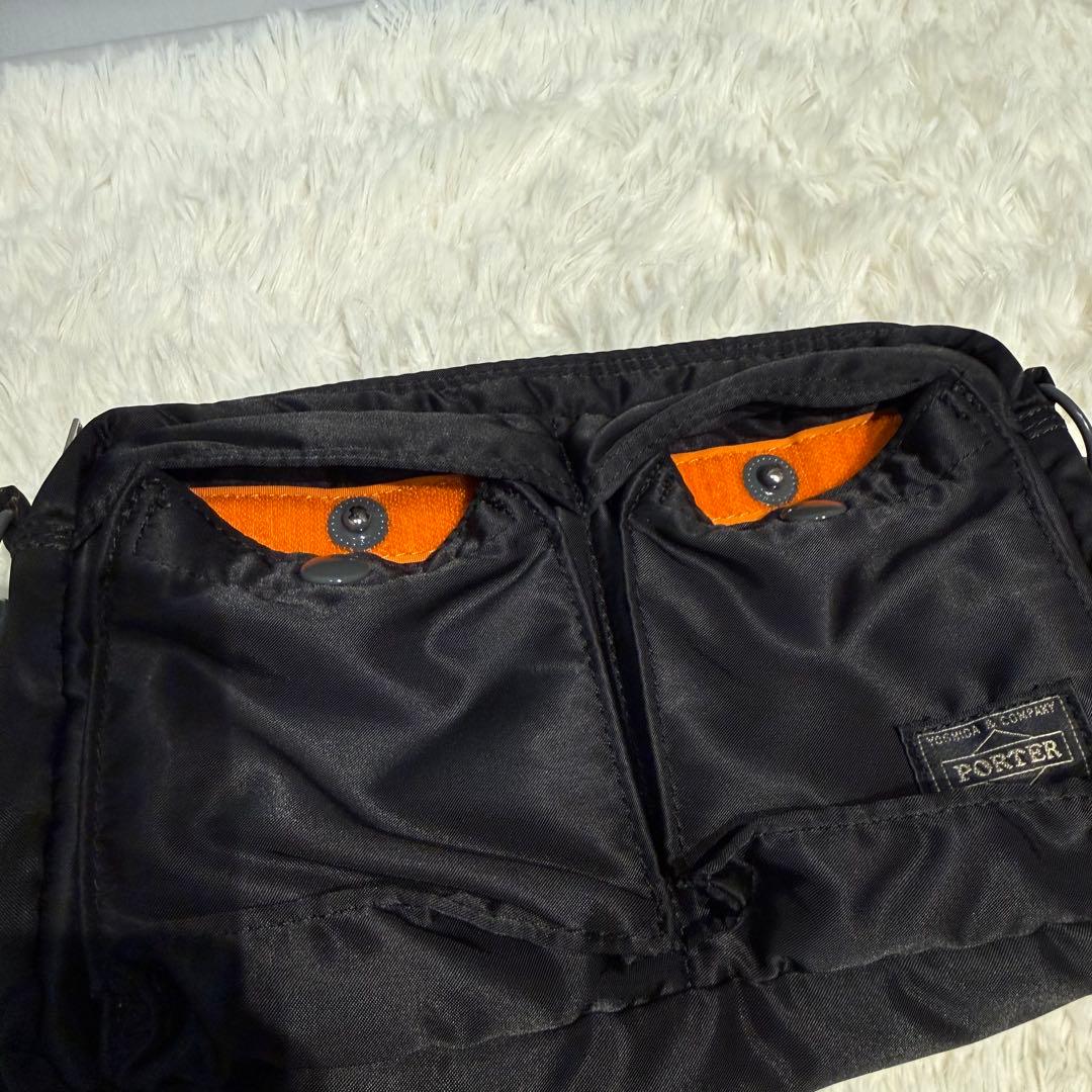 レア【極美品】 PORTER ポーター　タンカー ミニショルダーバッグ ブラック