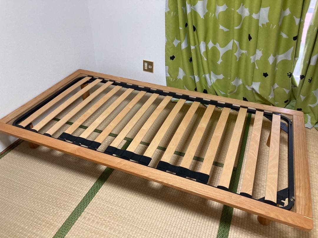 MUJI シングルベッド（ヘッドボード付）