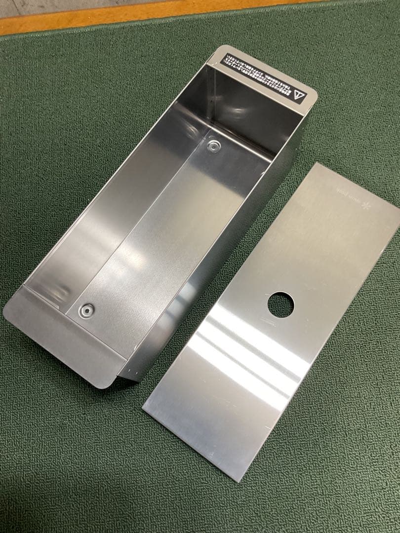 ステンボックスハーフユニット & メッシュトレー 1unit 深型 スノーピーク