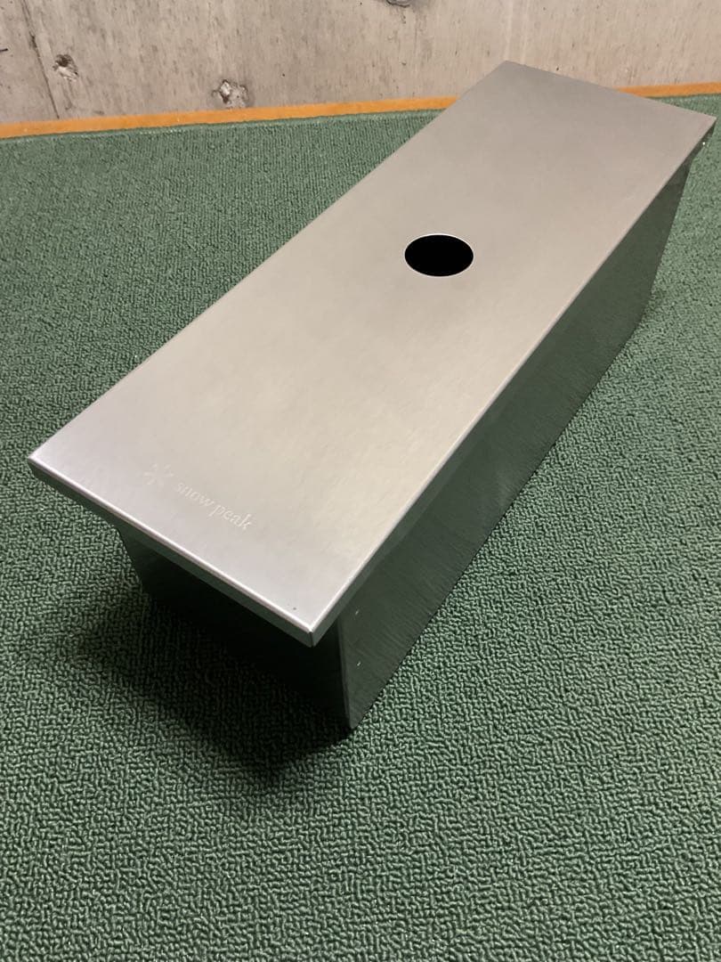 ステンボックスハーフユニット & メッシュトレー 1unit 深型 スノーピーク