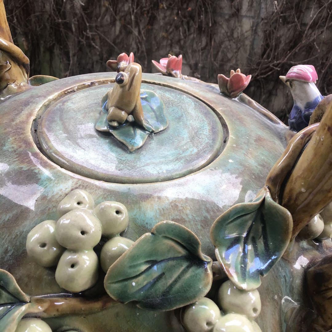 古民具　茶釜　置物　オブジェ　急須　茶器