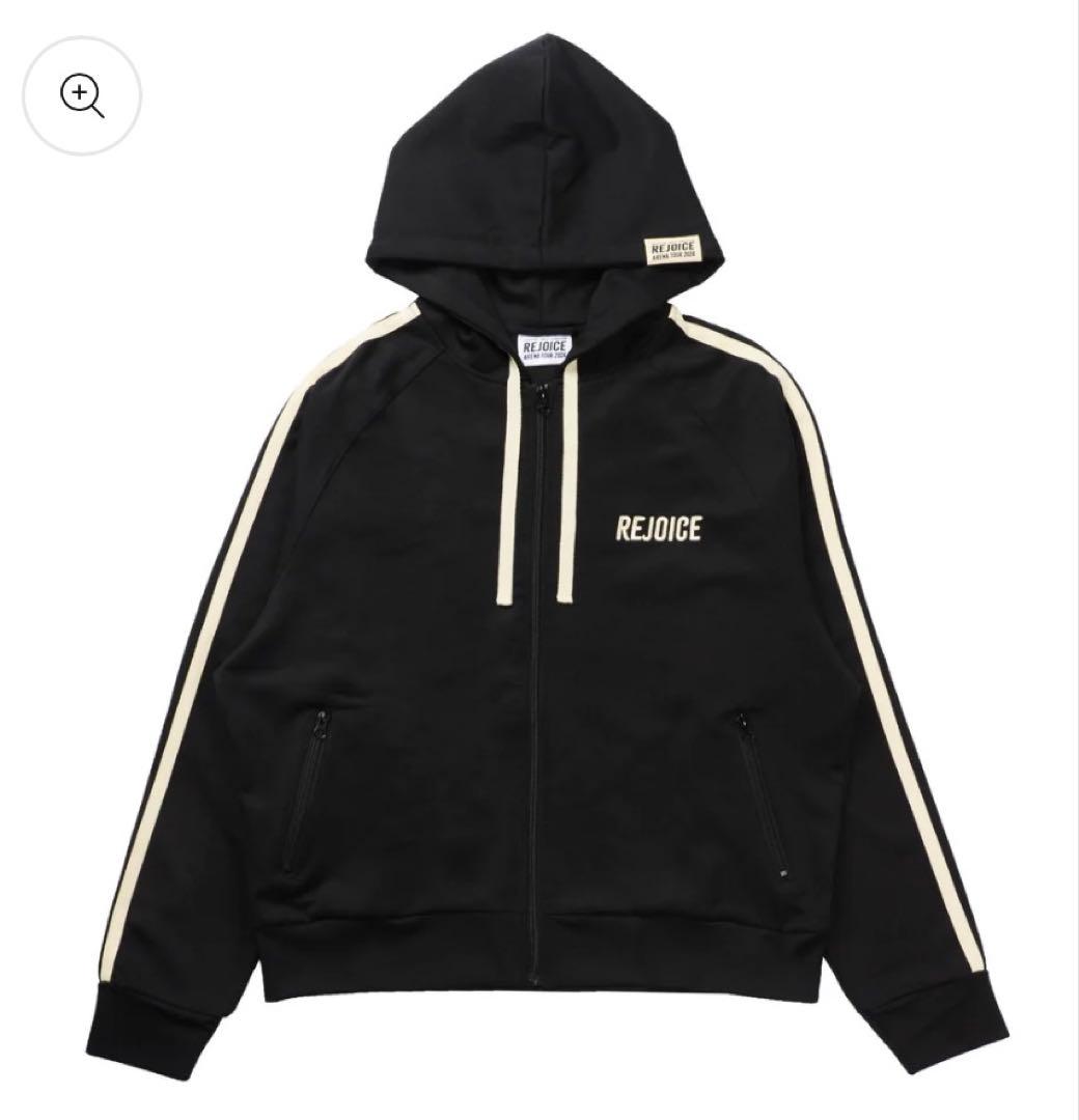 Official髭男dism Rejoice ジップアップパーカー ブラック