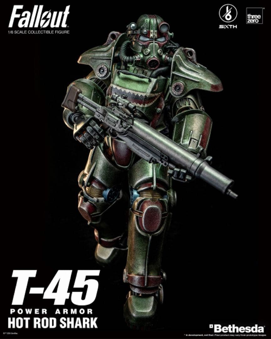 ⚫︎フォールアウト1/6T-45ホットロードシャークパワーアーマー⚫︎