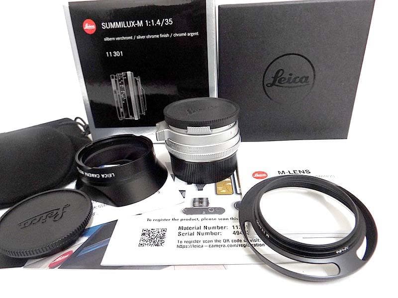 正規品 ライカ 単焦点レンズ ズミルックス M 35mm F1.4 11301