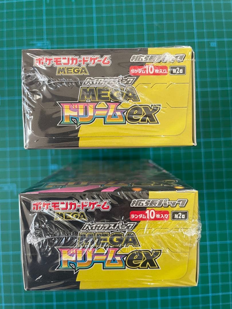 ポケカ　シュリンク付き　メガドリームex 2BOX