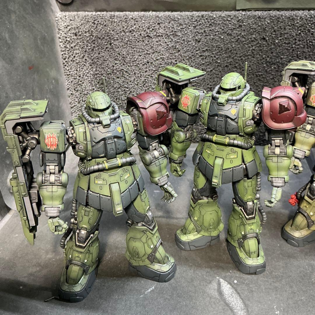 ガンプラ完成品　復讐のレクイエム　ザク　6体SET