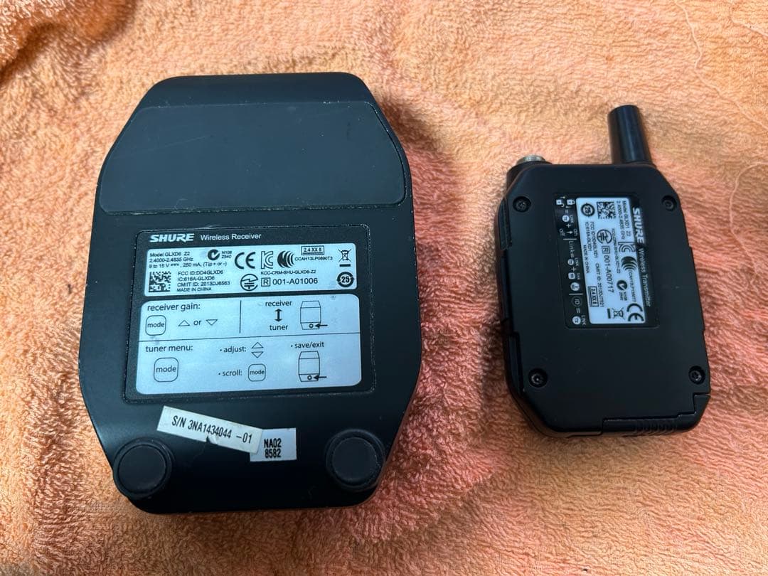 Shure GLXD6 ワイヤレスシステム