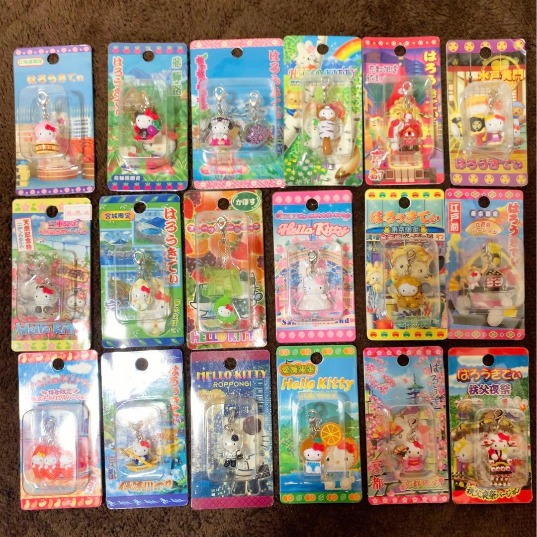 激レア　ご当地キティ248個【ロリータ/イチゴ根付/コラボ/非売品等】入手困難