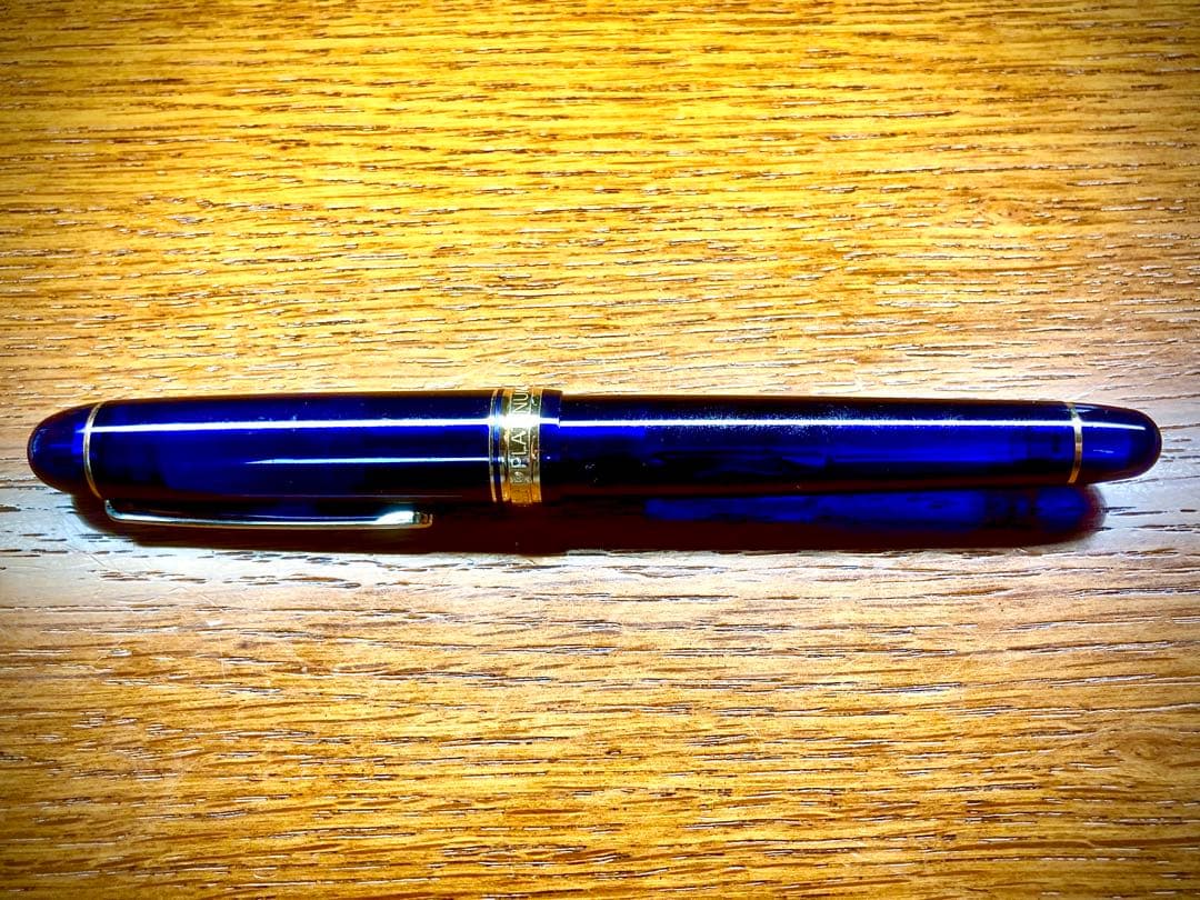 プラチナ万年筆 ＃3776 センチュリー シャルトルブルー　中字M