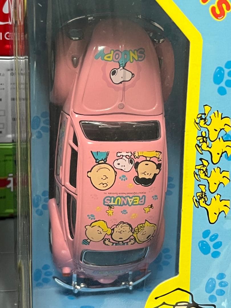 ★SNOOPY スヌーピー プルバックカー チョロQ ウッドストック