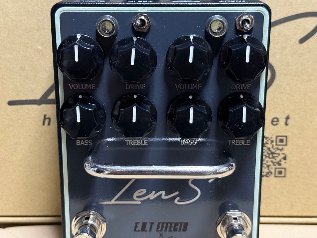 E.N.T EFFECTS LenS ギターエフェクター 有賀教平氏シグネチャー