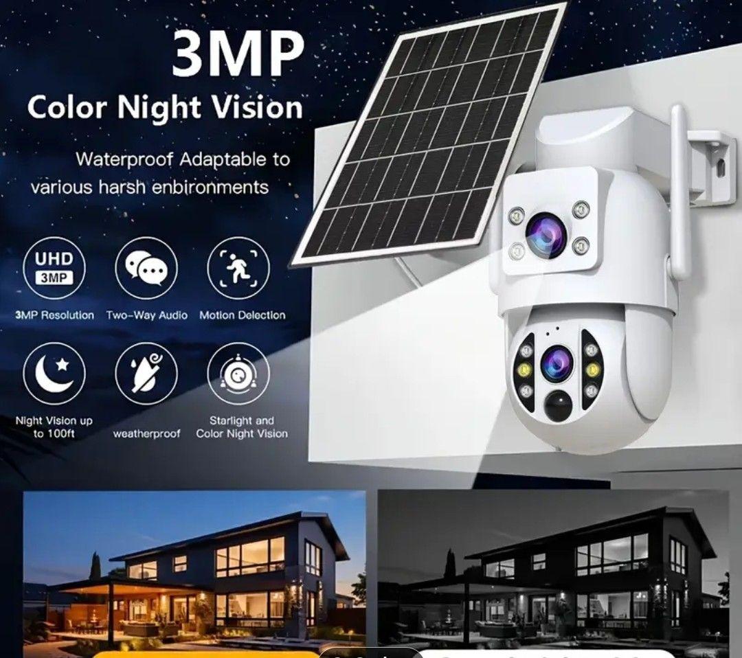 Solar Smart Camera +64G SDカード