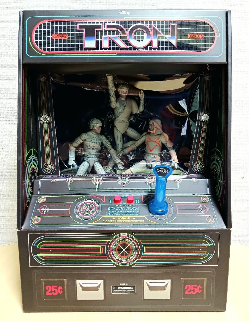 TRON トロン デラックス 3パック アクションフィギュア ボックスセット