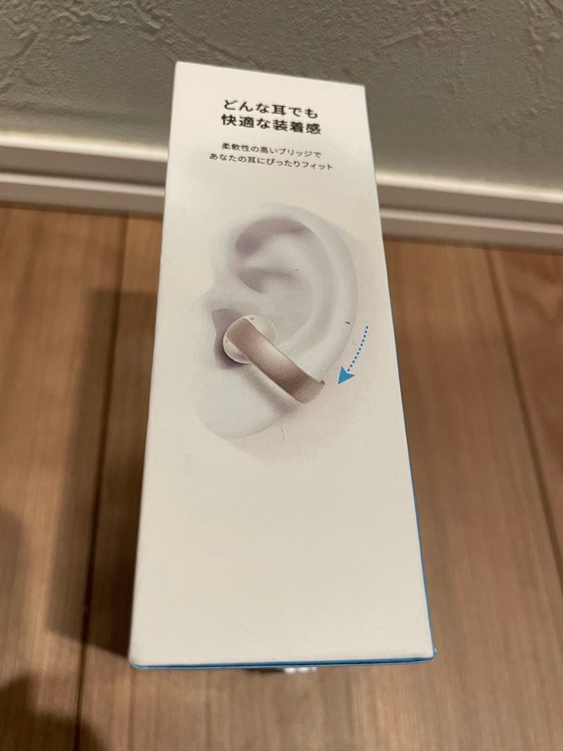 Anker Soundcore AeroClip ホワイト＆ゴールド