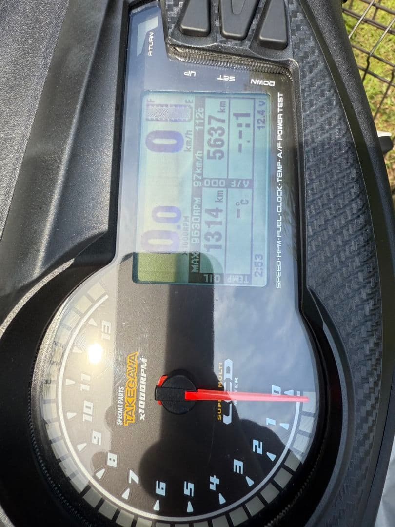 シグナスx 武川 デジタルメーター