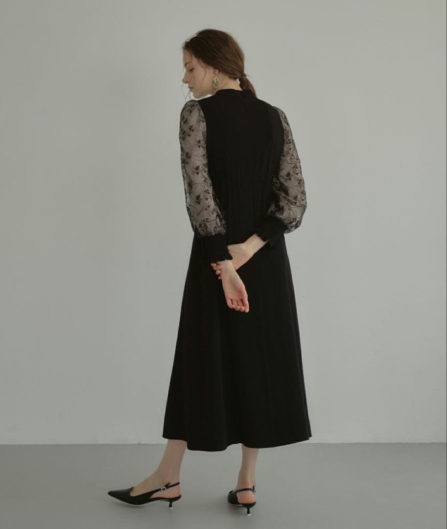 ANDRÉSD ブラック パーティードレス L