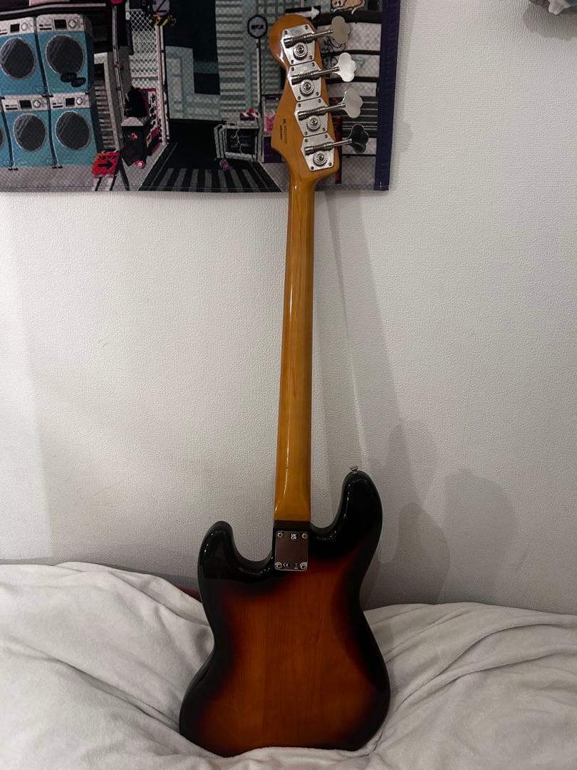 ベース Fender VINTER 60S JAZZ BASS PF 3TS