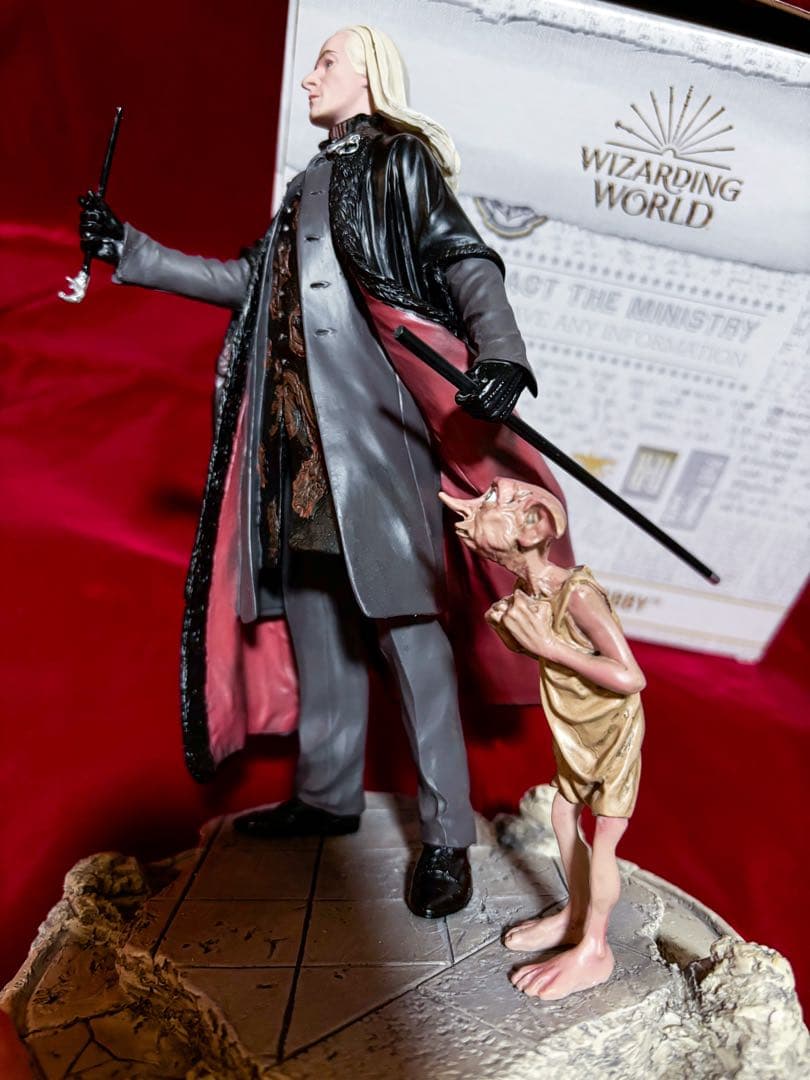 ハリーポッター　ルシウス　マルフォイ　ドビー　エネスコ　フィギュア　置物