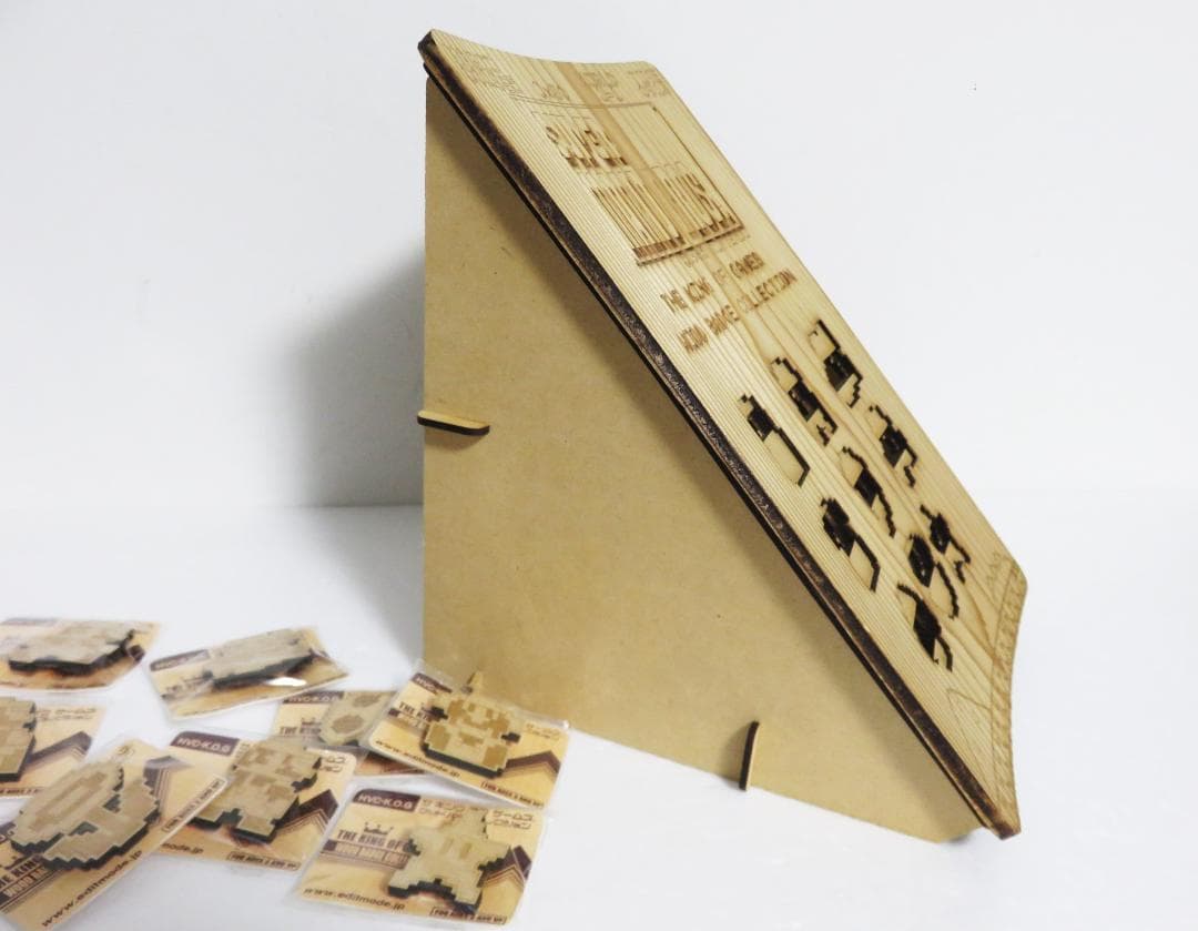 THE KING OF GAMES スーパーマリオ ウッドバッジ コレクション