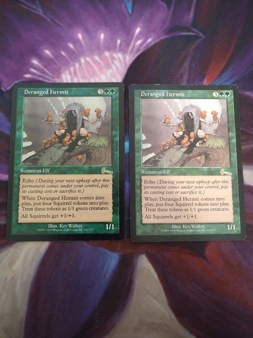 錯乱した隠遁者/Deranged Hermit　英語　2枚