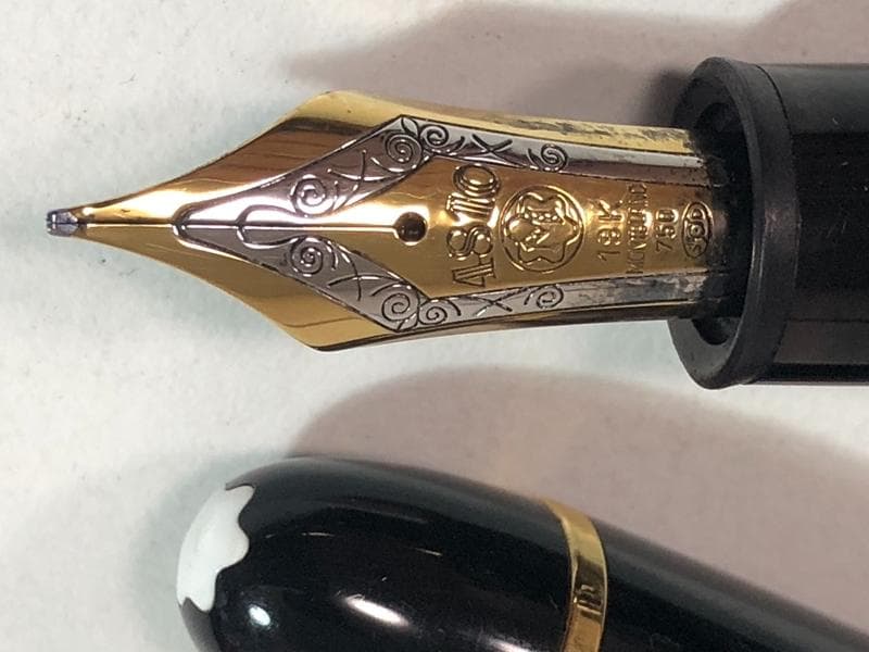 MONTBLANC　モンブラン　万年筆　No.149　ニブ18K　インク付き