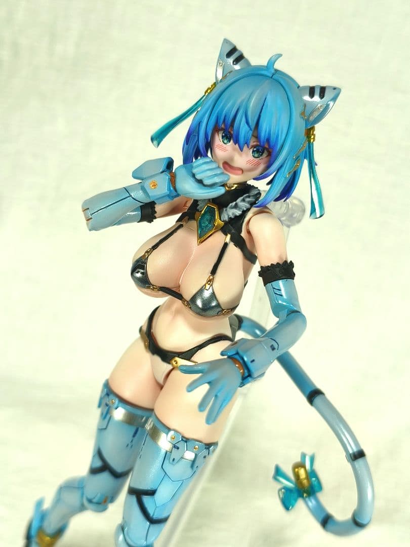 ト*ム様 PLAMAX　ソフィア・F・シャーリン　 虎アーマー　塗装完成品