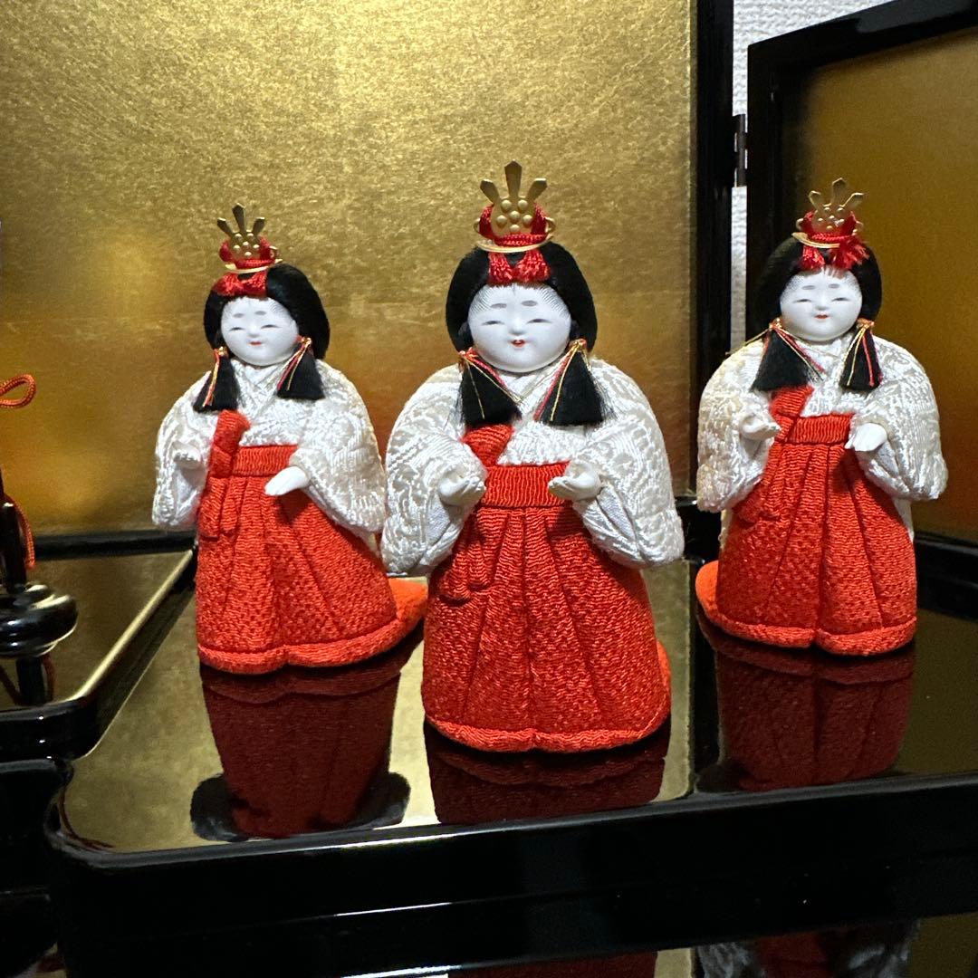 雛人形セット 原孝洲作 さくら雛 3段 高級 お人形 無形文化財