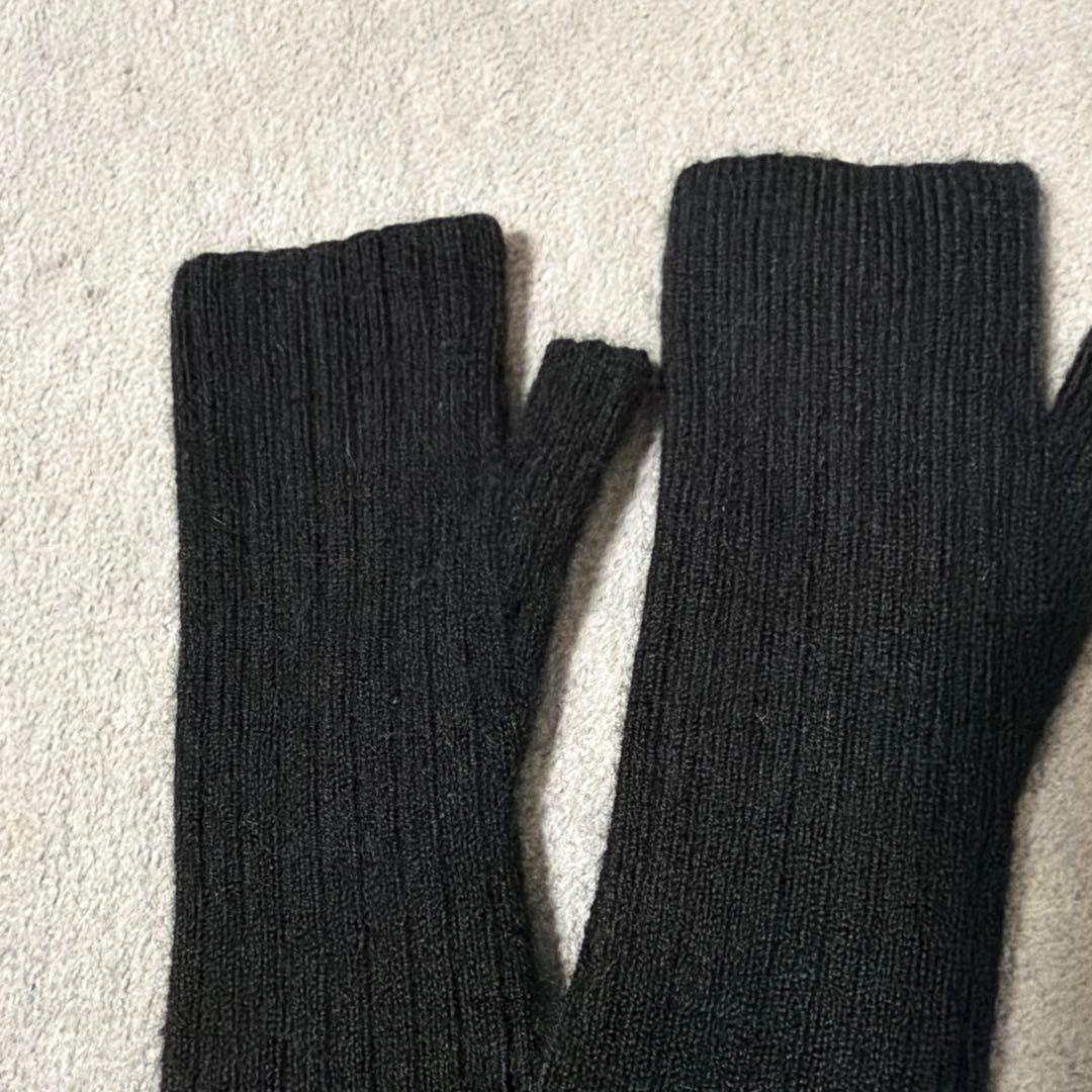 THE INOUE BROTHERS ブラック指なし手袋　最終値下げ