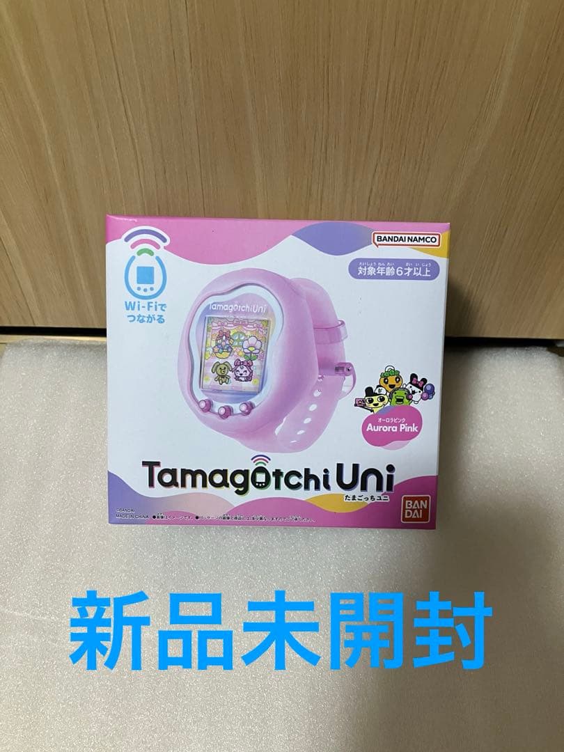 新品未開封 たまごっちユニTamagotchi Uni Aurora Pink