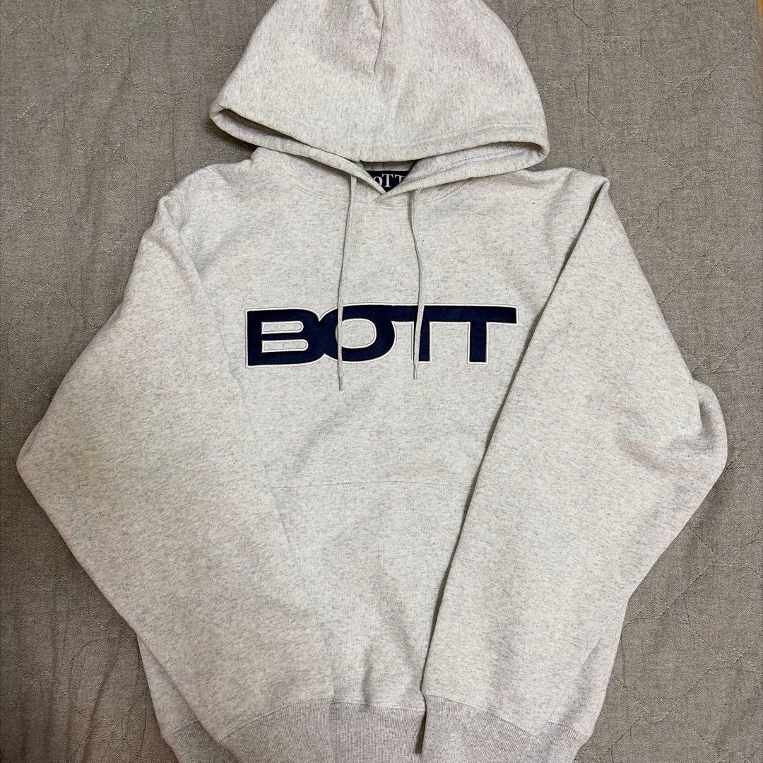BoTT ロゴパーカー グレー M フーディー