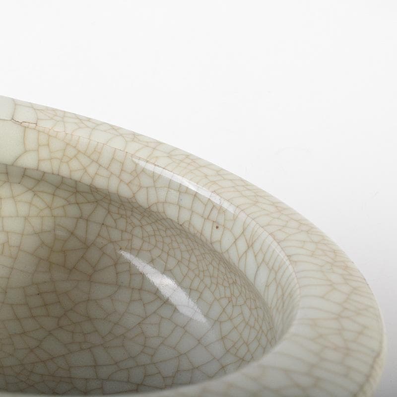 中国　哥窯　青磁　氷裂文　香炉　V　R6881