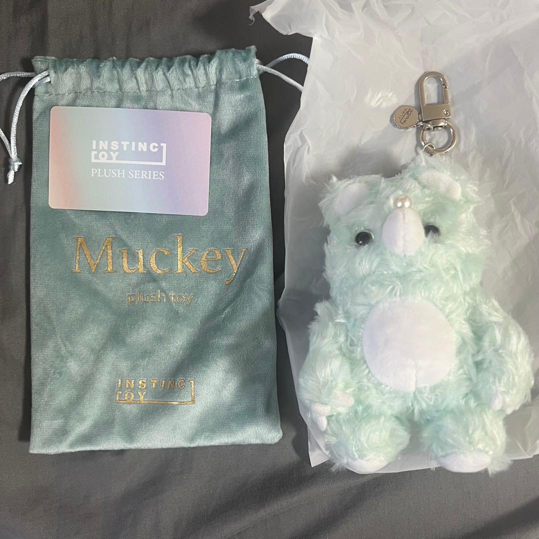 ぬいぐるみ INSTINCTOY Muckey plush accessory Blue