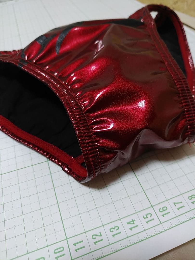 AQUX 競パン 競泳水着 ポロパンエナメル風光沢仕上げ　Mサイズ　アックス