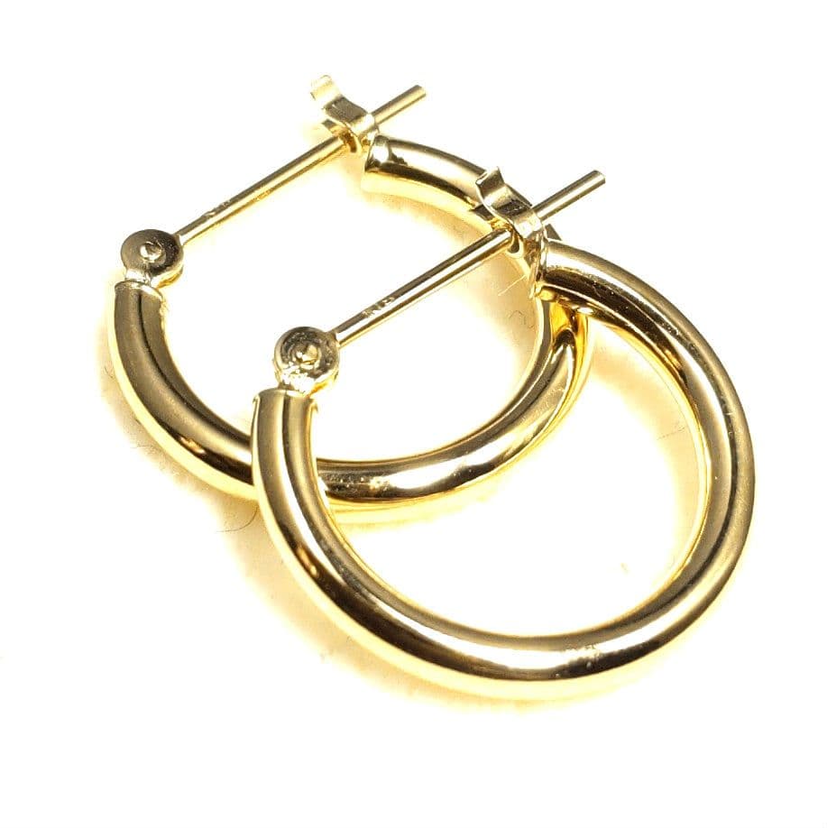 新年特価⭐️新品⭐️k18フープピアス⭐️直径15㎜