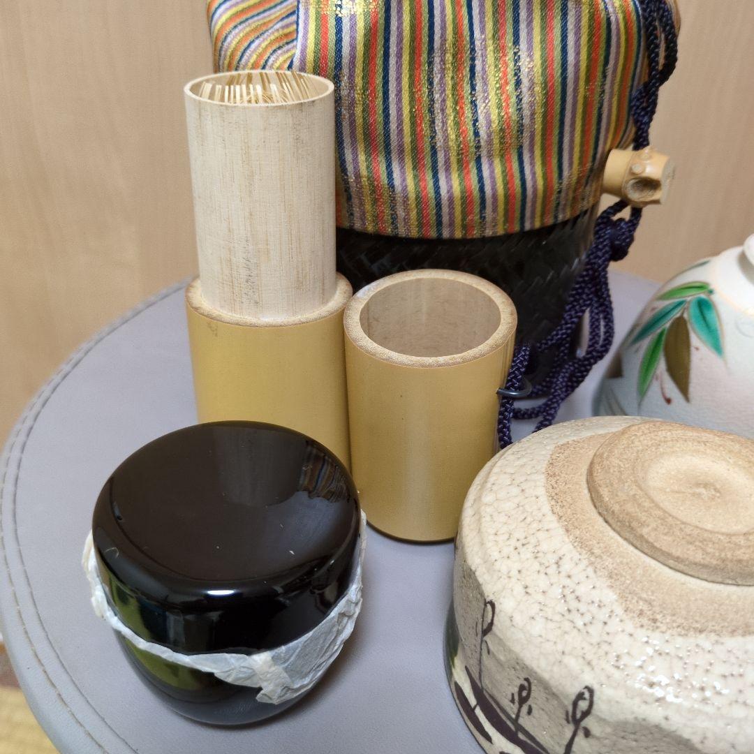 野点茶籠セット 野点 野点籠 　茶籠 茶道具