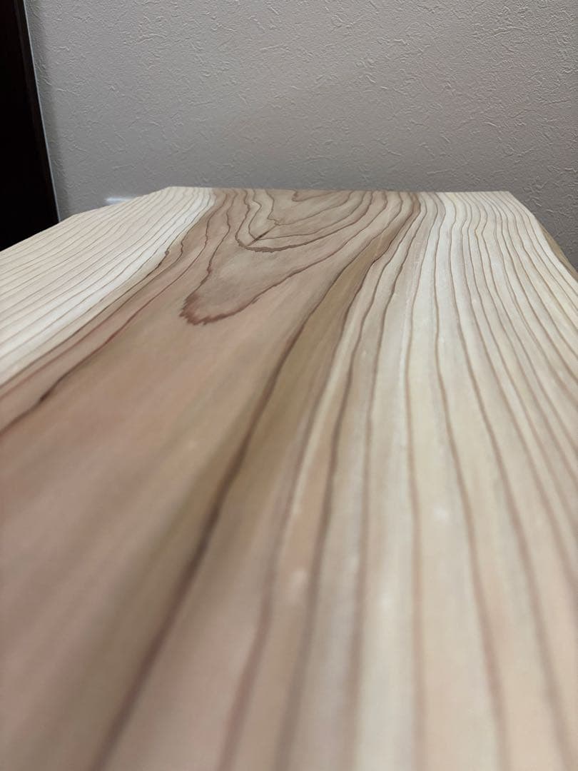 一枚板 無垢材 杉板 折りたたみ ローテーブル サイドテーブル　紀州杉