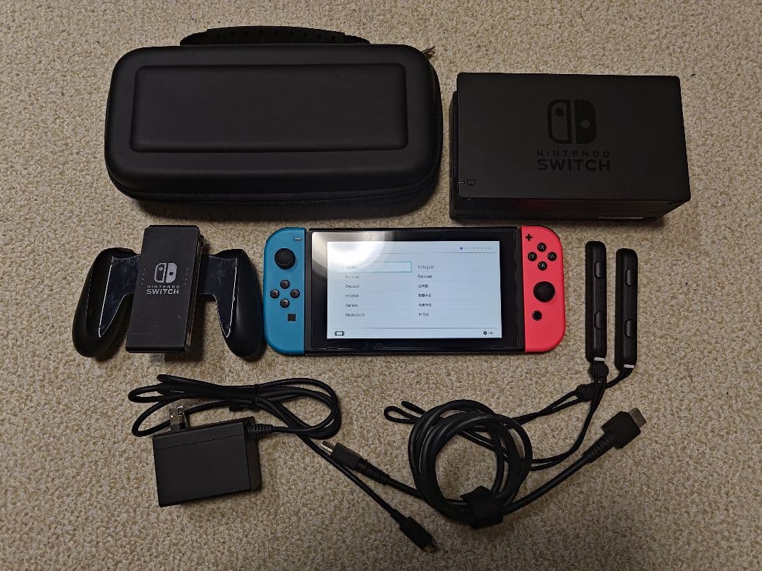 Nintendo Switch ネオンブルー/レッド 本体 ＆ キャリーケース