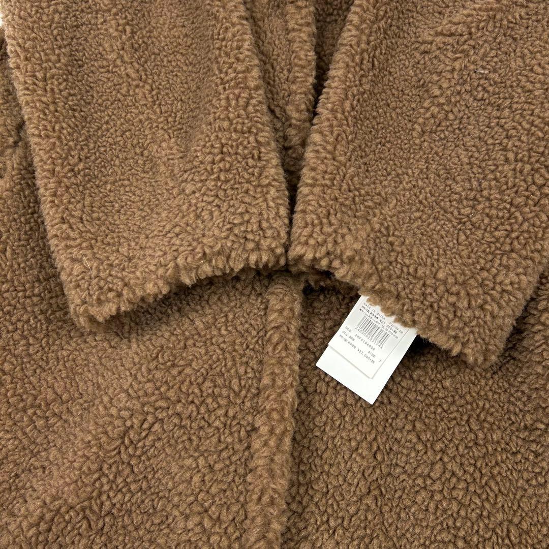 新品タグ付き♡SNIDEL ファーライクボアロングコート テディベア マキシ丈