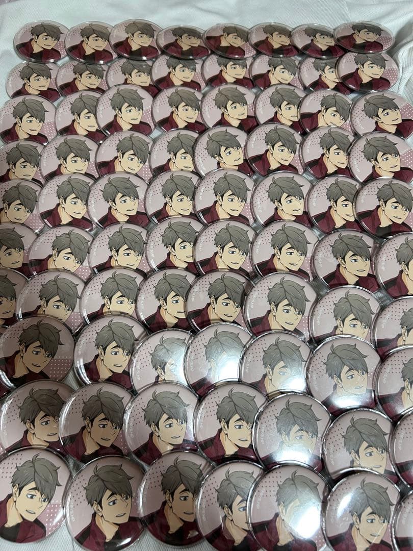 ハイキュー　宮治　ジャンフェス　缶バッジ80点セット