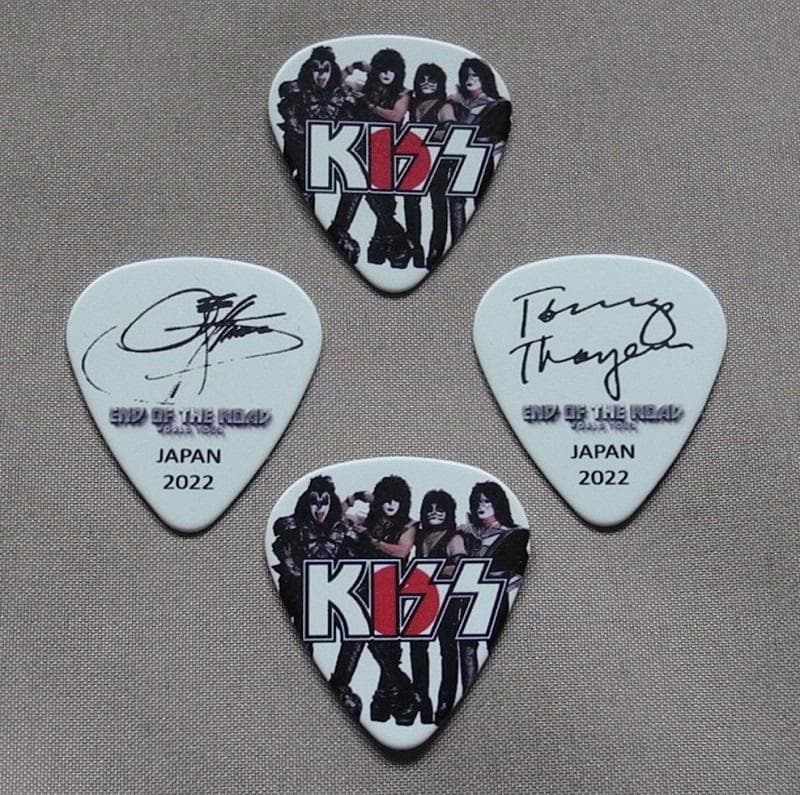 KISS キッス 2022 日本公演 ギターピック