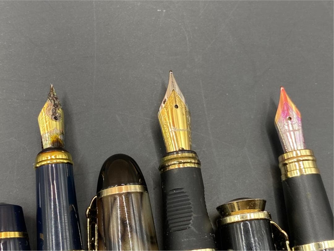 パイロット プラチナ万年筆 14Kペン先 他5点 動作未確認