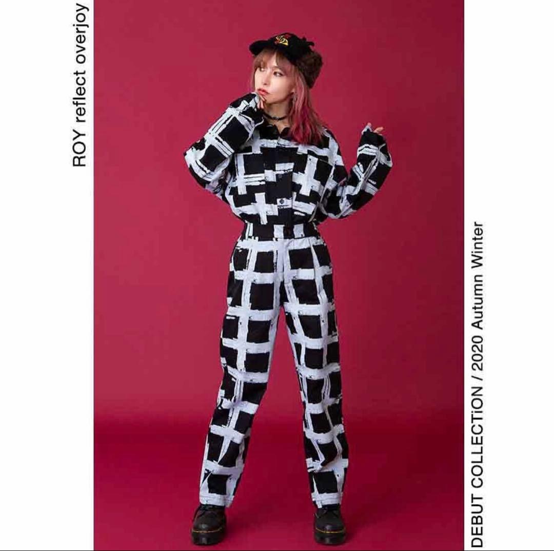 ROY reflect overjoy ペンキチェックシャツ