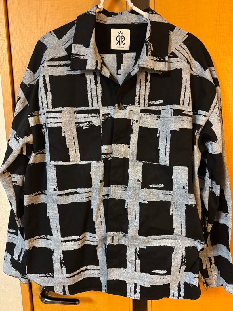 ROY reflect overjoy ペンキチェックシャツ