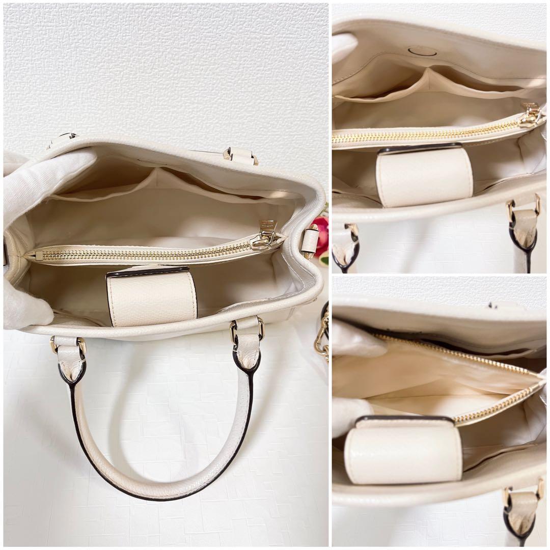 【美品】COACH コーチ ショルダーバッグ 2WAY ハンドバッグ キーリング