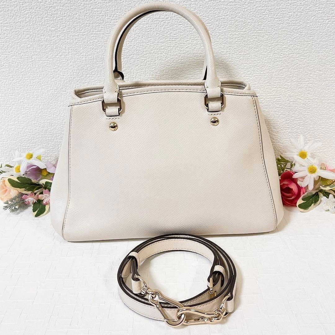 【美品】COACH コーチ ショルダーバッグ 2WAY ハンドバッグ キーリング