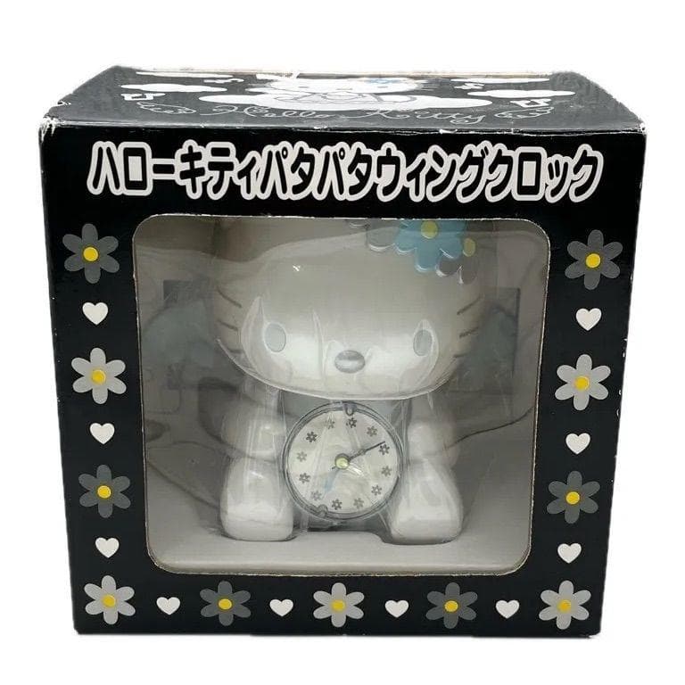 ハローキティパタパタウィングクロック 置時計