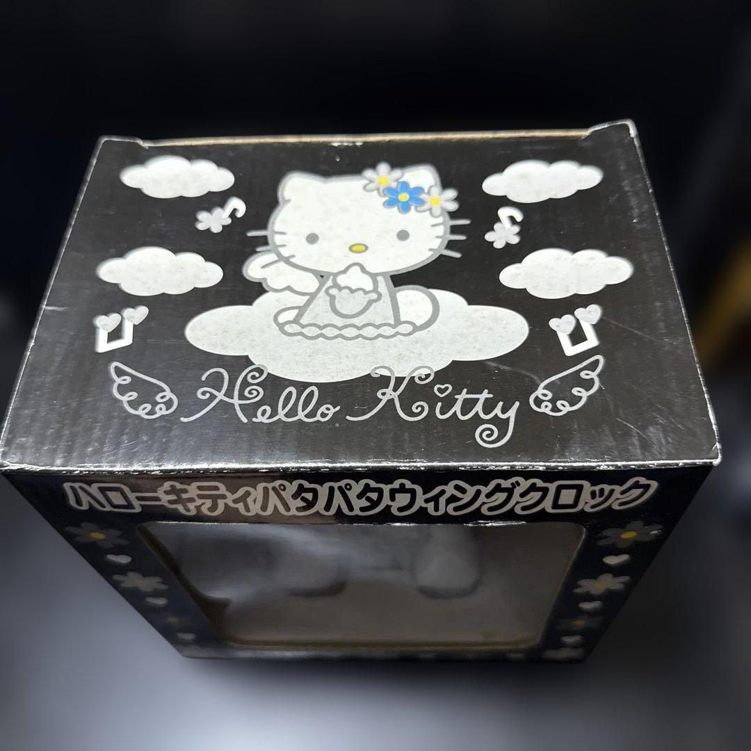 ハローキティパタパタウィングクロック 置時計
