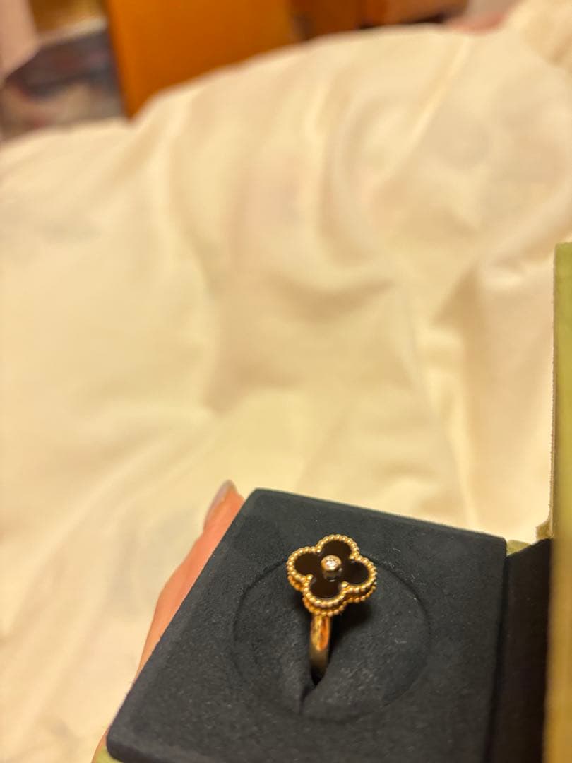 VanCleef＆Arpels ヴィンテージ アルハンブラ リング 55