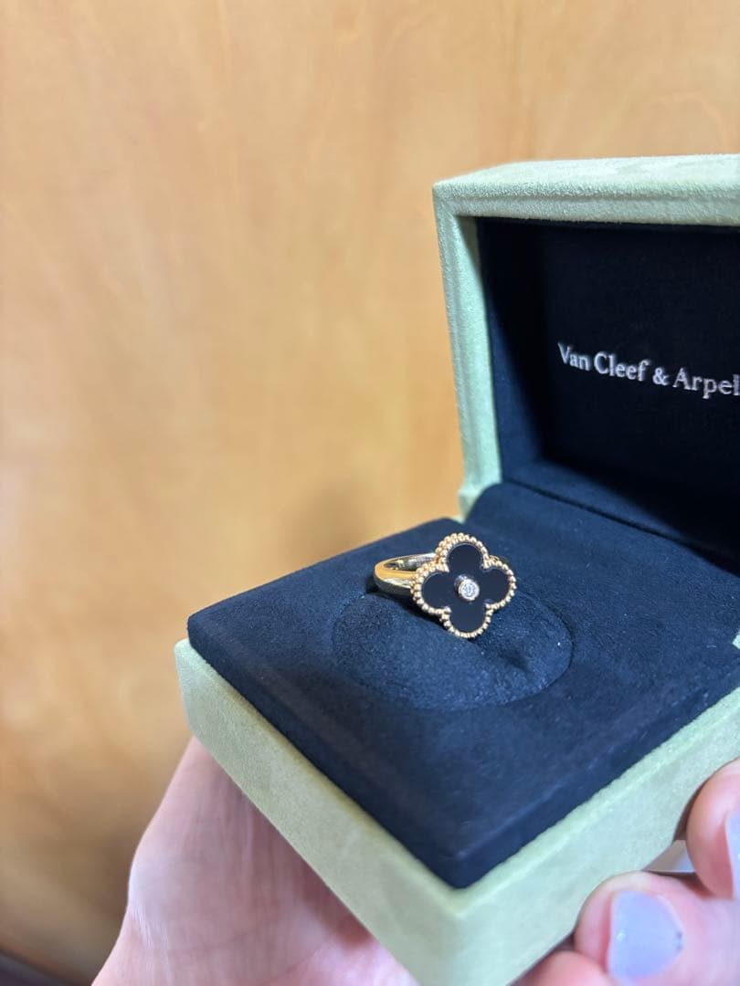 VanCleef＆Arpels ヴィンテージ アルハンブラ リング 55